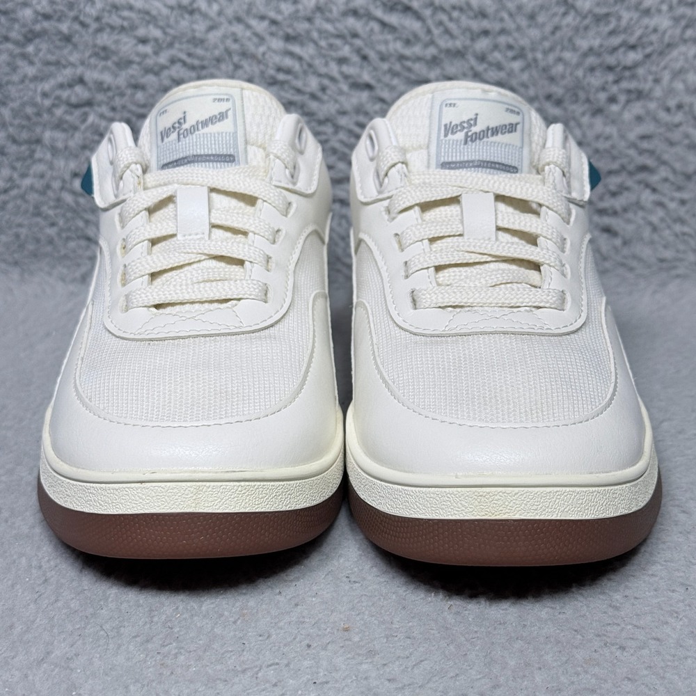 Vessi Courtside Classic Womens Size 6 Sneakers White Gum - Picture 2 of 9